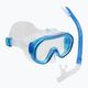 Potápačská súprava TUSA maska + šnorchel modrá UC-0211PCP