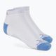 Dámske tenisové ponožky Karakal X2+ Trainer white and blue KC536