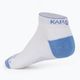 Dámske tenisové ponožky Karakal X2+ Trainer white and blue KC536 2