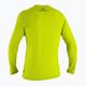 Pánske plavecké tričko O'Neill Basic Skins limetkovo zelené 4339 2