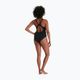 Speedo Placement Muscleback dámske jednodielne plavky čierne 68-8694 8