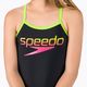 Speedo Boom Logo Thinstrap Muscleback detské jednodielne plavky čierne 68-09533G717 4