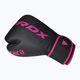 Boxerské rukavice RDX F6 čierno-ružové BGR-F6MP 9