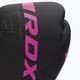 Boxerské rukavice RDX F6 čierno-ružové BGR-F6MP 6
