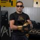 Boxerské rukavice RDX K1 Mark Pro Fight Boxing golden 10