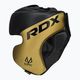 Boxerská prilba RDX L1 Mark Pro Cheek Boxing Training Head Guard golden 2