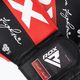 Dámske boxerské rukavice RDX BGR-F4 červené/čierne 4