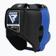 Boxerská prilba RDX Apex Boxing Head Gear With Nose Protection Bar blue 3