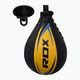 Boxerská hruška RDX Speed Ball Leather Multi čierno-žltá 2SBL-S2YU