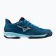 Pánska tenisová obuv  Mizuno Wave Exceed Light 2 AC moroccan blue / white / bluejay 9