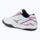 Dámska tenisová obuv Mizuno Break Shot 4 AC white / pink tetra / turbulence 3