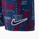 Detské plavecké šortky Nike Logo Mashup 8" Volley námornícka modrá NESSC791-440 3