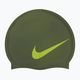 Nike Big Swoosh zelená plavecká čiapka NESS8163-391