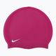 Detská plavecká čiapka Nike Solid Silicone pink TESS0106-672
