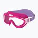 Speedo Sea Squad detská plavecká maska Jr electric pink/miami lilac/blossom/clear 6