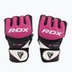 RDX Nový model grapplingových rukavíc ružovej farby GGRF-12P