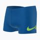 Detské plavecké boxerky Nike Multi Logo Square Leg modré NESSD042-494 5