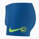 Detské plavecké boxerky Nike Multi Logo Square Leg modré NESSD042-494 6