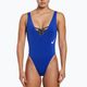 Nike Sneakerkini U-Back dámske jednodielne plavky modré NESSC254-418 5