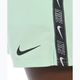 Pánske plavecké šortky Nike Logo Tape 5" Volley vapor green 5