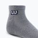 Pánske tréningové ponožky Wilson Premium Low Cut 3 pack grey W8F3H-3730 3