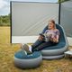 Nafukovacie turistické kreslo Easy Camp Comfy Lounge Set steel blue 4