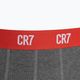 Pánske boxerky CR7 Basic Trunk 3 páry grey melange/red/navy 4