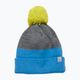 Detská zimná čiapka Color Kids Hat Beanie Colorblock modro-šedá 7485 7