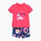 Tričko + plavecké šortky Farba Detská súprava ružová CO7200895380