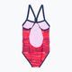 Farba Detské športové jednodielne plavky AOP červené CO7201155380 2