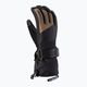 Dámske lyžiarske rukavice Viking Eltoro black and beige 161/24/4244 6
