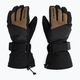 Dámske lyžiarske rukavice Viking Eltoro black and beige 161/24/4244 3