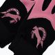 York Flicka detské jazdecké rukavice čierna/ružová 12160604 4