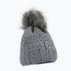 Dámska zimná čiapka s komínom Horsenjoy Mirella sivá 2120506