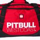 Pánska tréningová taška Pitbull West Coast TNT Sports black/red 3
