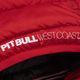 Pánska zimná bunda Pitbull West Coast s kapucňou Seacoast červená 7