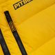 Pitbull West Coast pánska zimná bunda Evergold Hooded Padded yellow/black 10