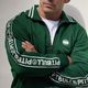 Pánska bunda Pitbull West Coast Trackjacket Tape Logo Terry Group green 5