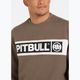 Pánska mikina Pitbull Sherwood Crewneck hnedá 4