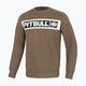 Pánska mikina Pitbull Sherwood Crewneck hnedá 6