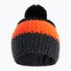 Detská zimná čiapka 4F čierno-oranžová HJZ22-JCAM006 2