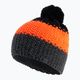 Detská zimná čiapka 4F čierno-oranžová HJZ22-JCAM006 3