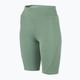 Dámske šortky na jogu 4F zelené H4Z22-SKDF012 green 3