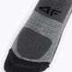 4F trekingové ponožky šedé H4Z22-SOUT001 4