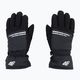 Detské lyžiarske rukavice 4F sivo-čierne 4FJAW22AFGLM038 3