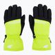 Detské lyžiarske rukavice 4F zeleno-čierne 4FJAW22AFGLM038 3