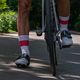 LUXA Flag bielo-červené cyklistické ponožky LAM21SPFS 5