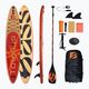 SUP doska Bass Touring SR 12'0" PRO + Extreme Pro S red
