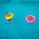 Detské plávacie koleso AQUASTIC ružové ASR-076P 10
