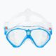 AQUASTIC Detský set na šnorchlovanie Maska + plutvy + šnorchel modrý MSFK-01SN 11